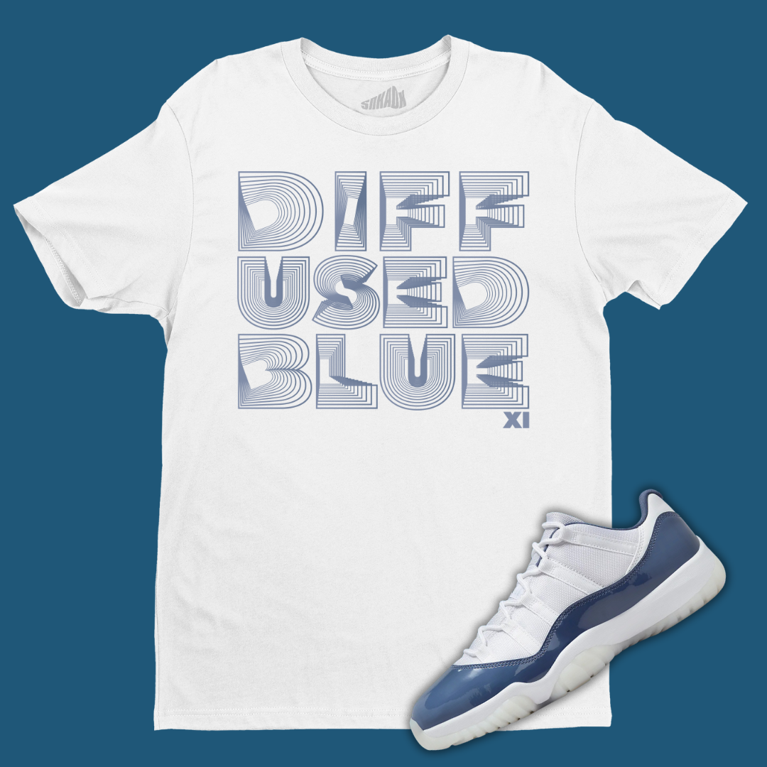 Air Jordan 1 Retro High OG GS Bio Hack Diffused Blue Tee Matching StclaircomoShops Jordan 11 Low Diffused Blue