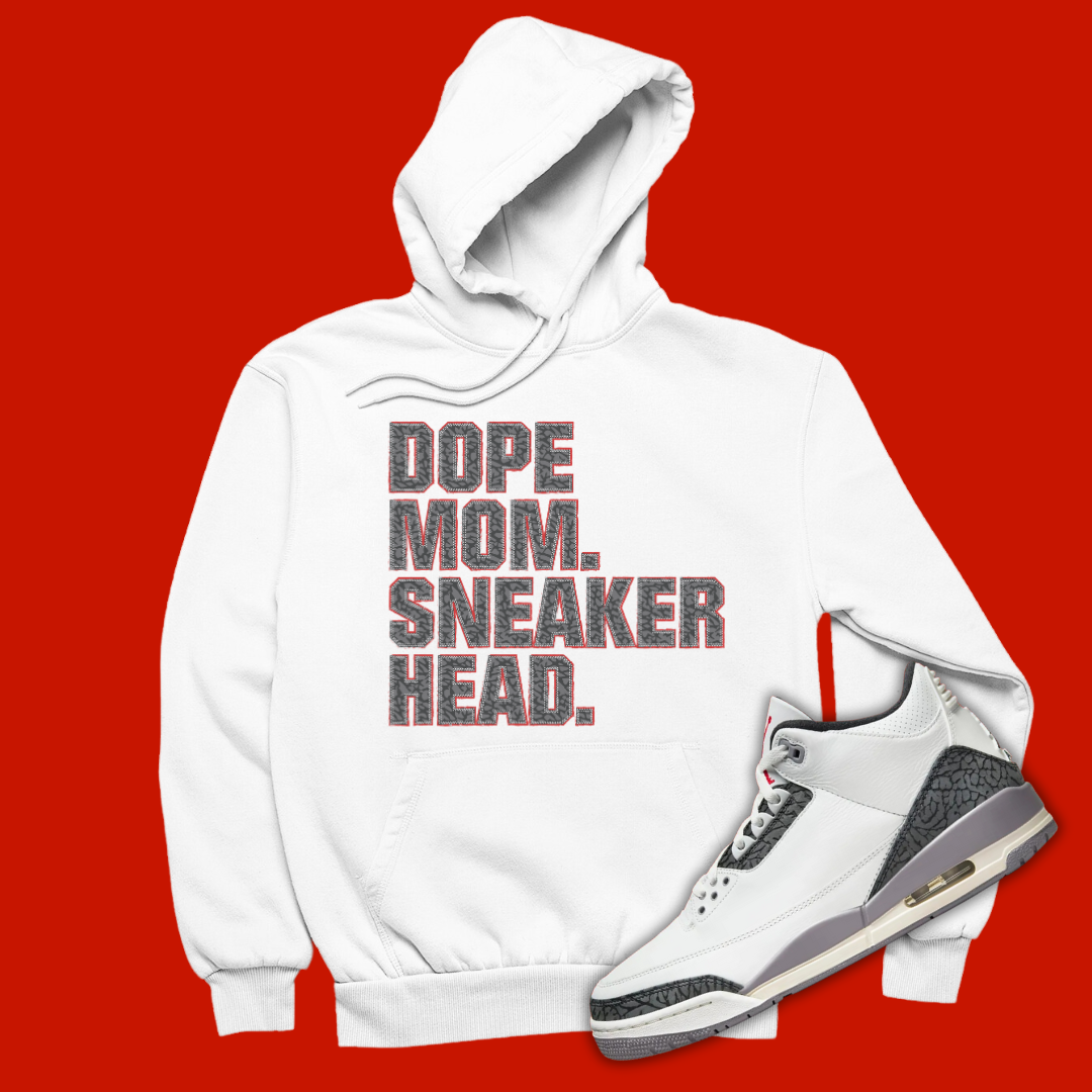 Dope Mom Sneakerhead White Hoodie AcmShops air Low jordan 1 high look varsity red black official images air Low jordan pro 4 white court purple metallic silver for sale