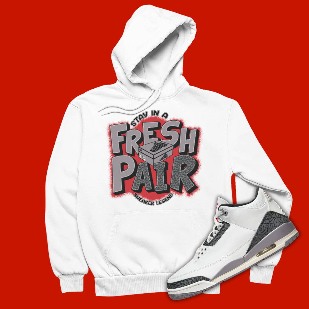 Air jordan 3 hoodie on sale
