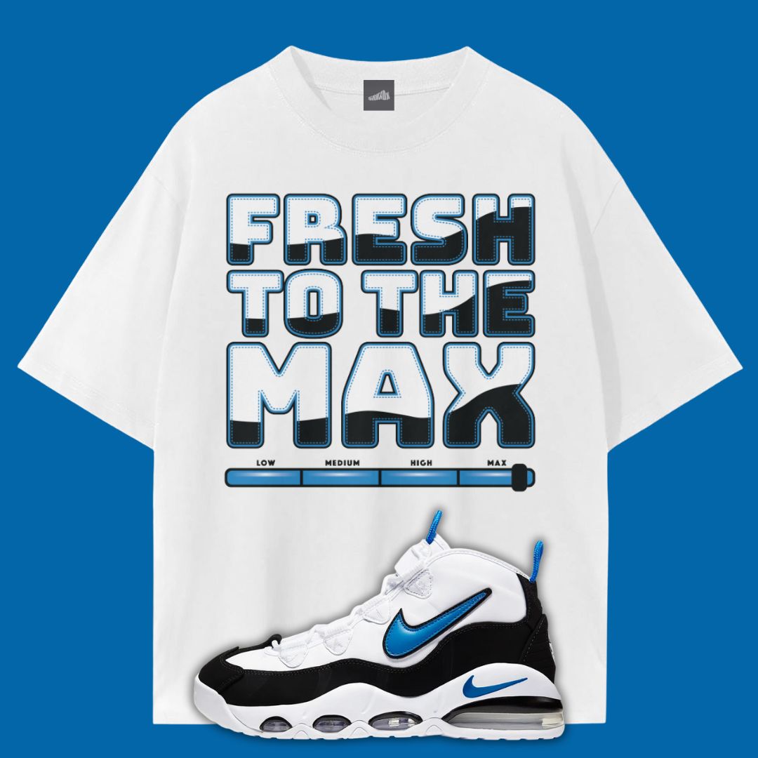 Fresh To The Max Tee – Matches Air Max Uptempo Photo Blue SNKADX