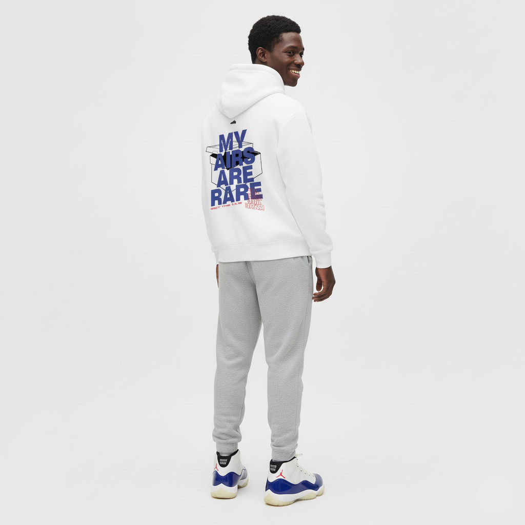 My Airs Are Rare Heavyweight Hoodie Matching Air Jordan 11 Rare Air