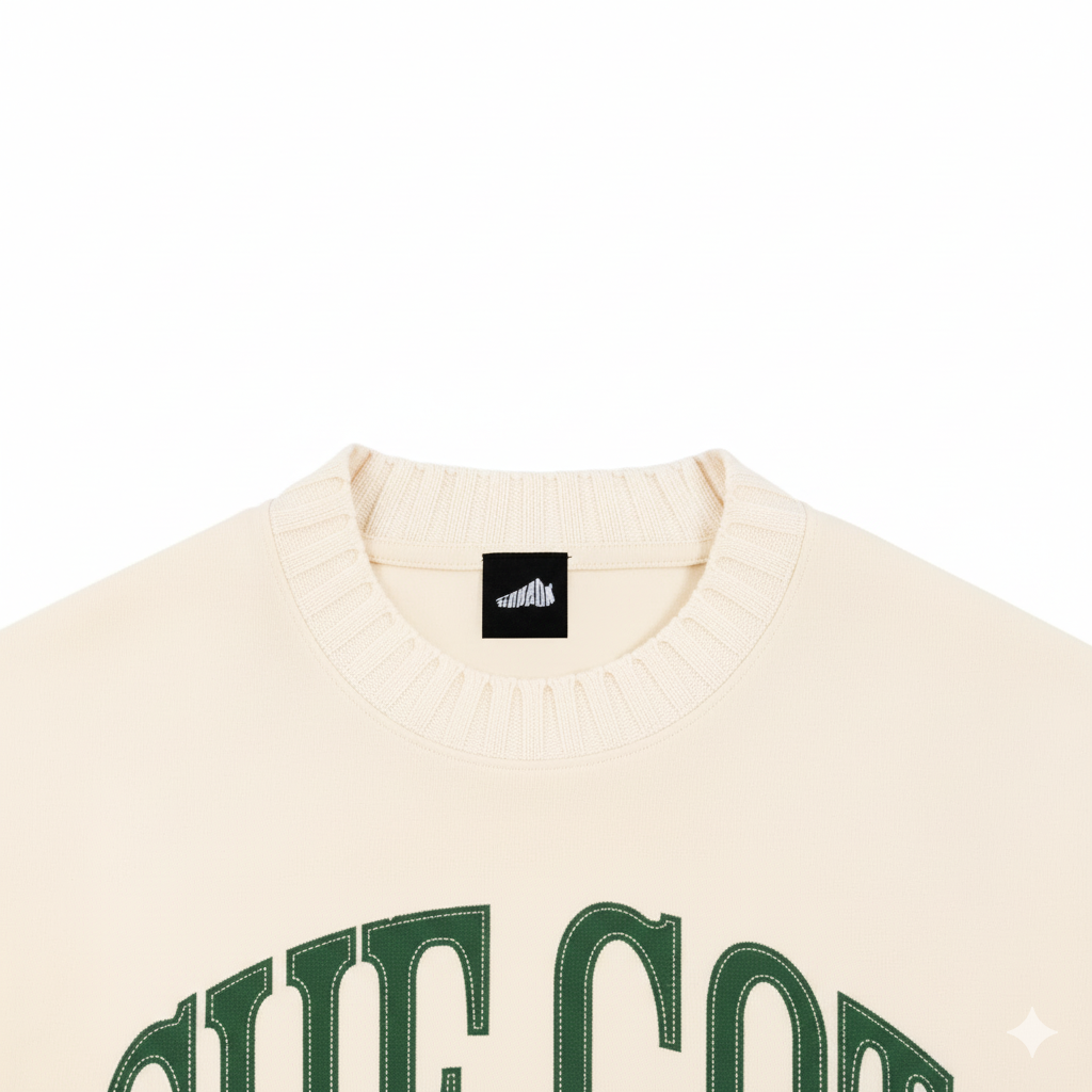 She Got Sole Knitted Round Neck Oversize Sweatshirt Matching Air Jordan 1 High OG Fir Pro Green