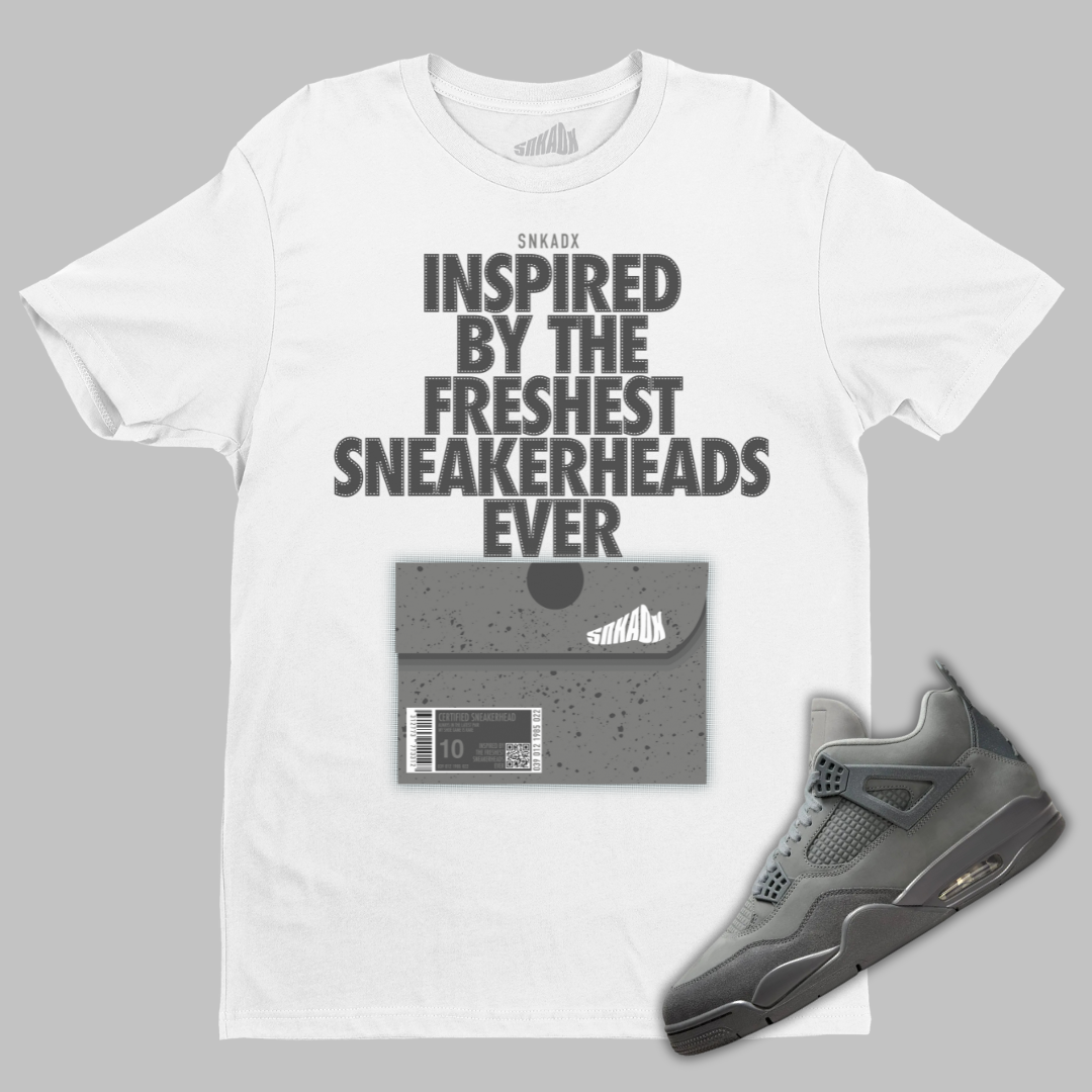 Air Jordan 4 Wet Cement Shoe Box Tee Matching NovogasShops nike air jordan retro 1 grey 39 40 41 42 43 44 45