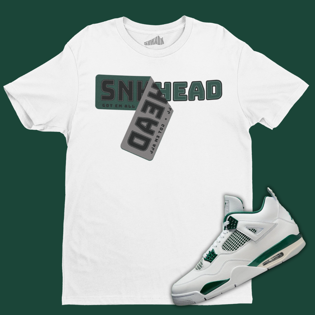 Air Jordan 4 Oxidized Green Sneakerhead Sticker Tee Air Jordan 35 Women In Power Jayson Tatum Blue Fury Silve FledermausShops
