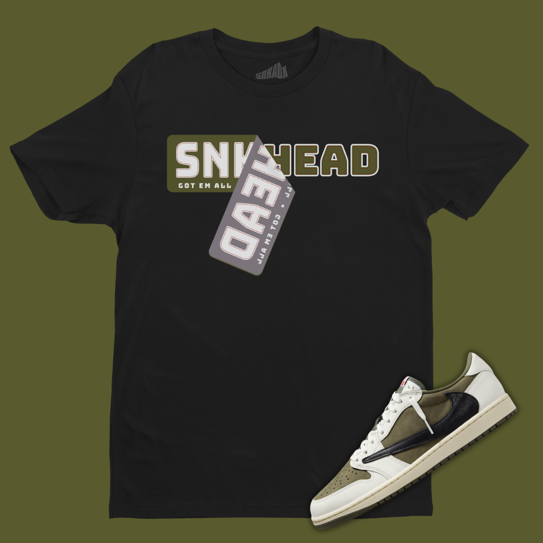 jordan Snakeskin 5 Retro JSP DysongroupShops Sneakerhead Sticker Black Tee Travis Scott x Air jordan Snakeskin 1