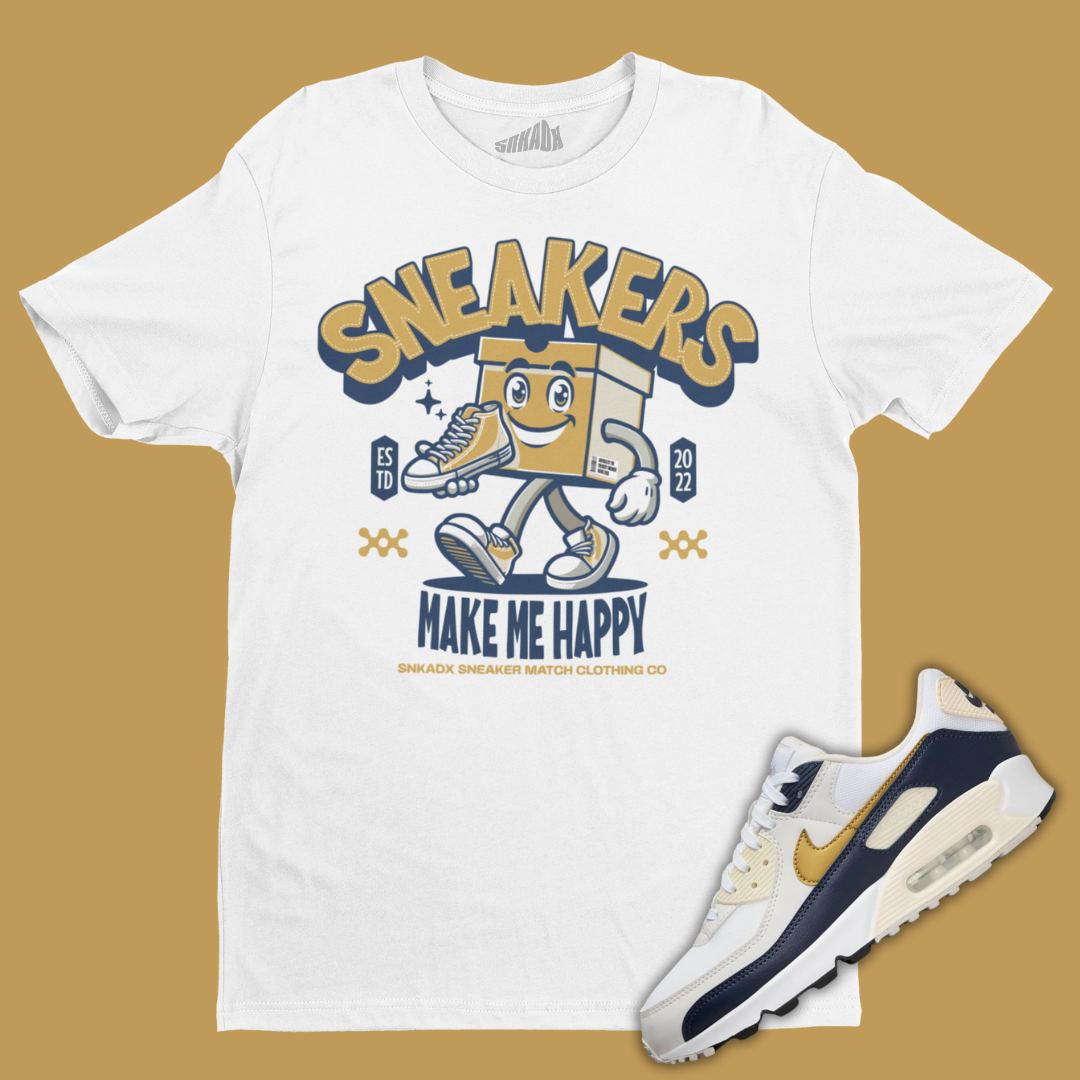 Sneakers Make Me Happy Tee Matching Air Max 90 Olympics nike