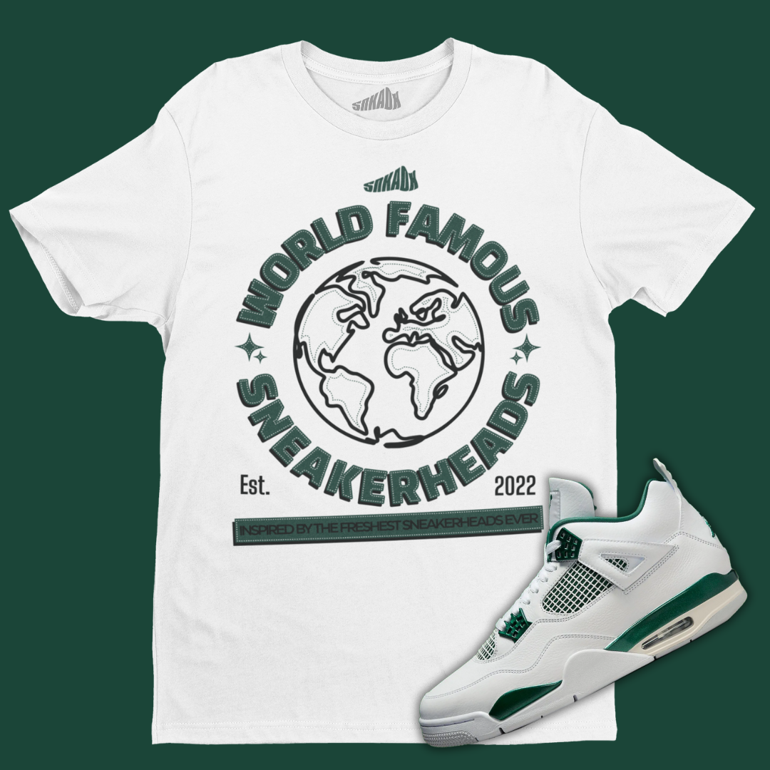 Oxidized Green Air Jordan T Shirt Jordan Oxidized Green 4s Shirt F#ck  Around Oxidized Green Tee