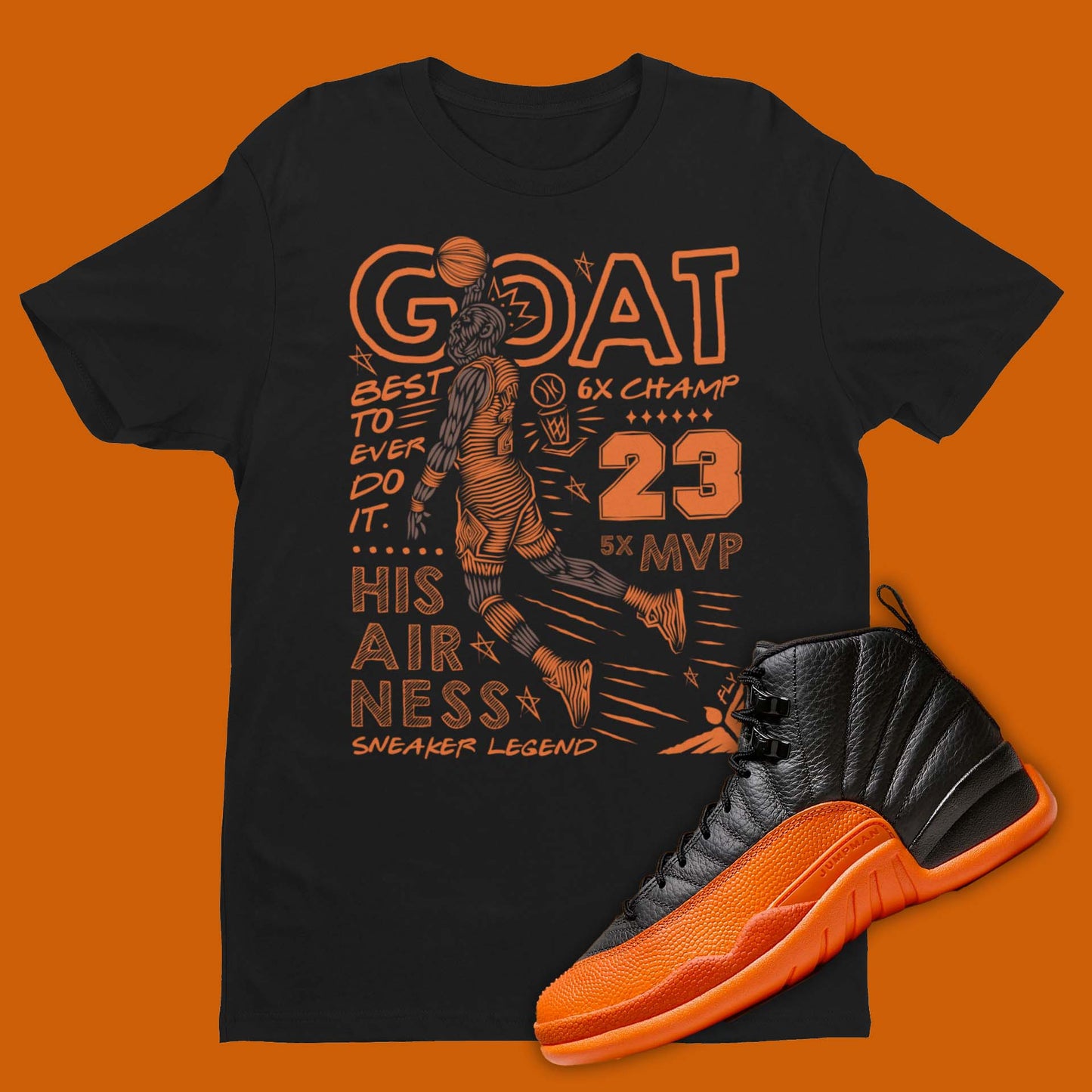 Air Jordan 12 Brilliant Orange FD9101-081