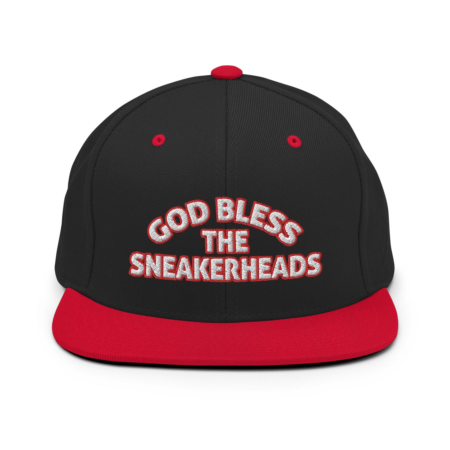 black and red snap back hat designed to match Air Jordan 7 white infrared'