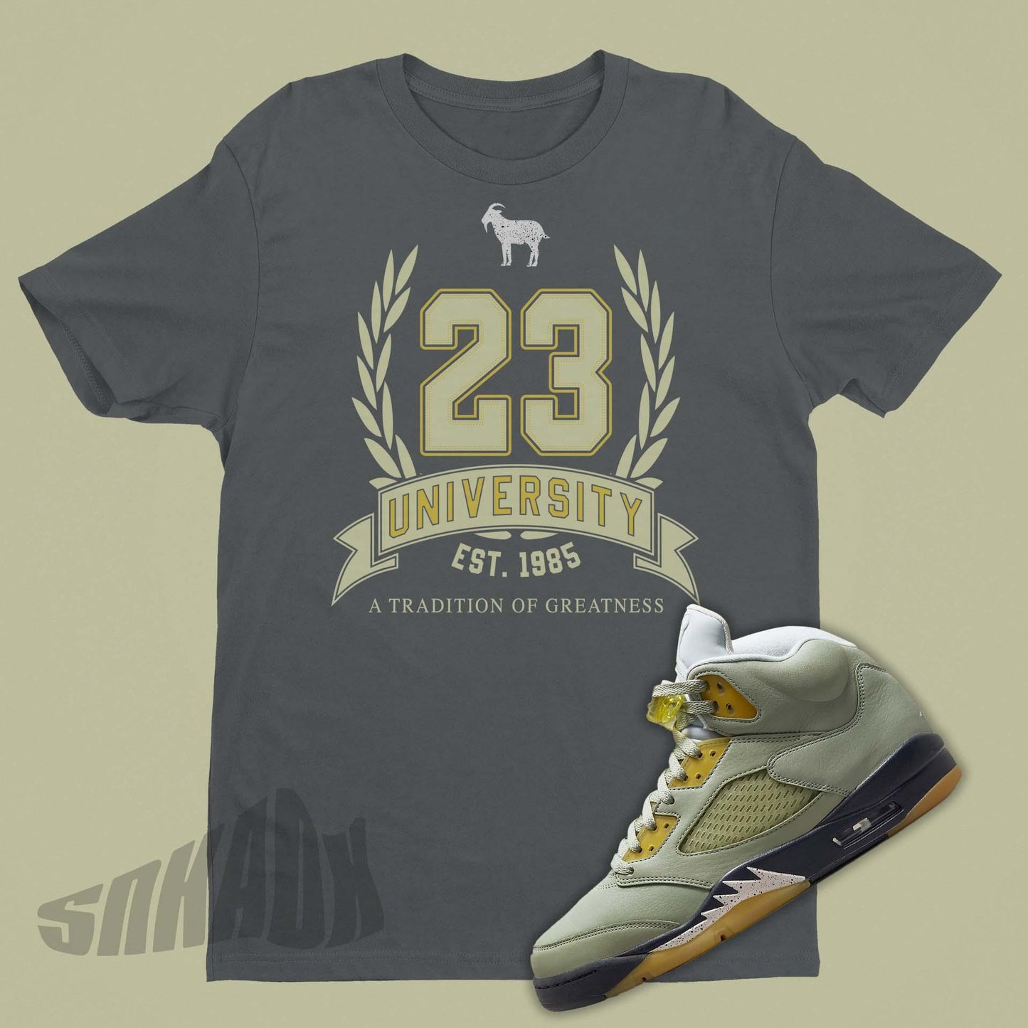 Shirt To Match Air Jordan 5 Jade Horizon