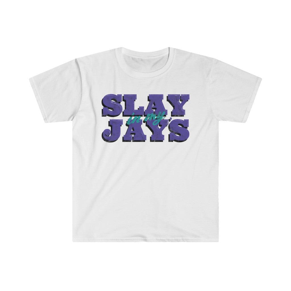 white tee for jordans