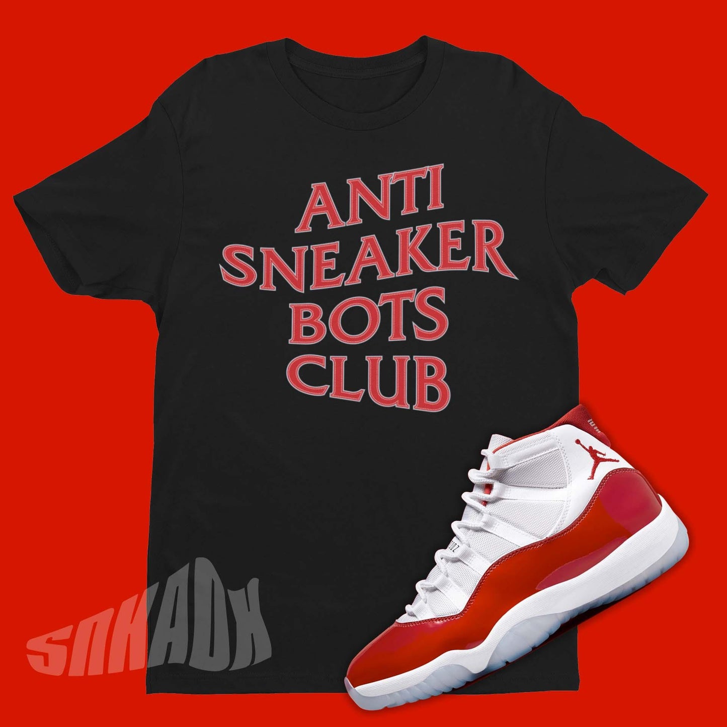 sneaker bots shirt air jordan 11 cherry