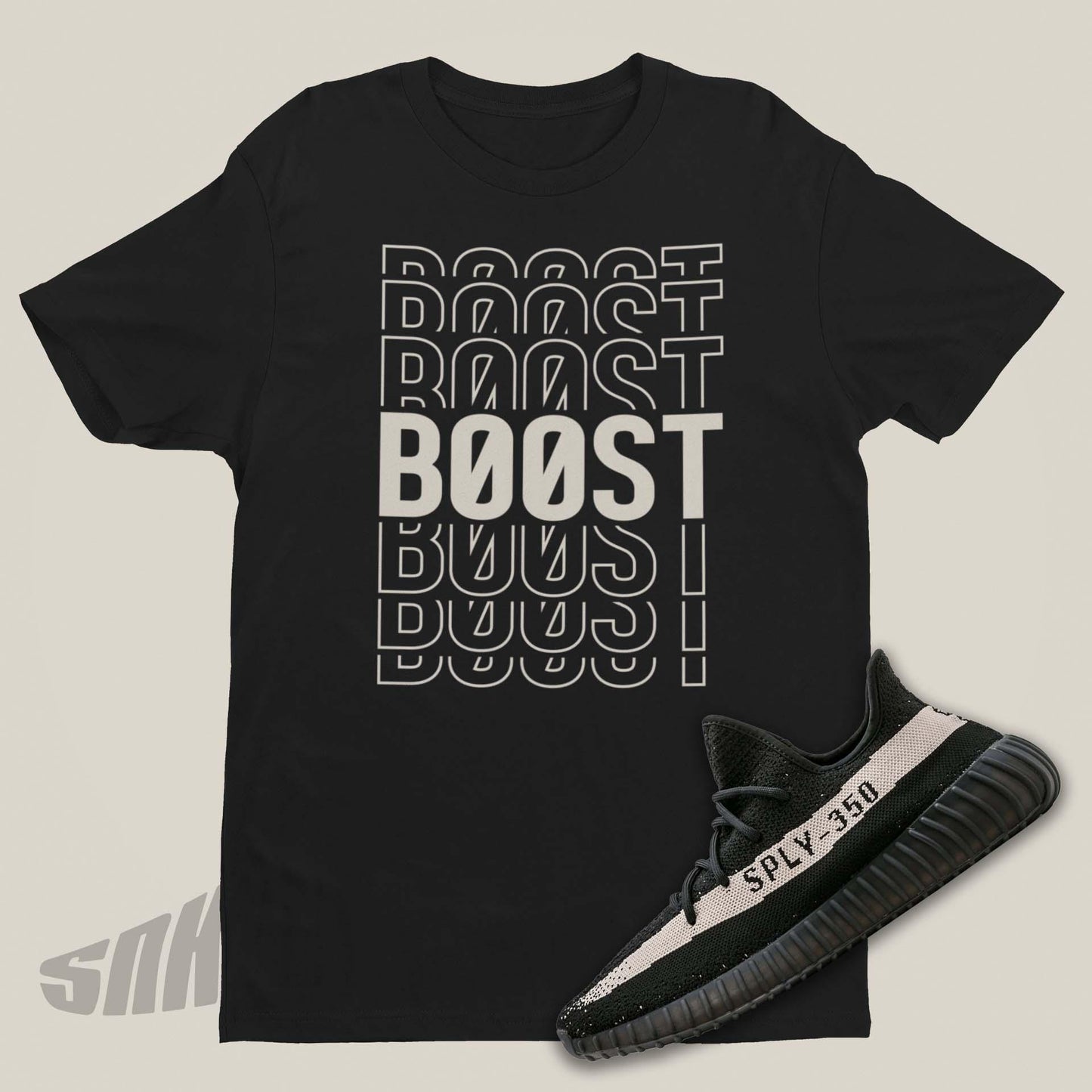 Tshirt To Match Yeezy 350 V2 Oreo