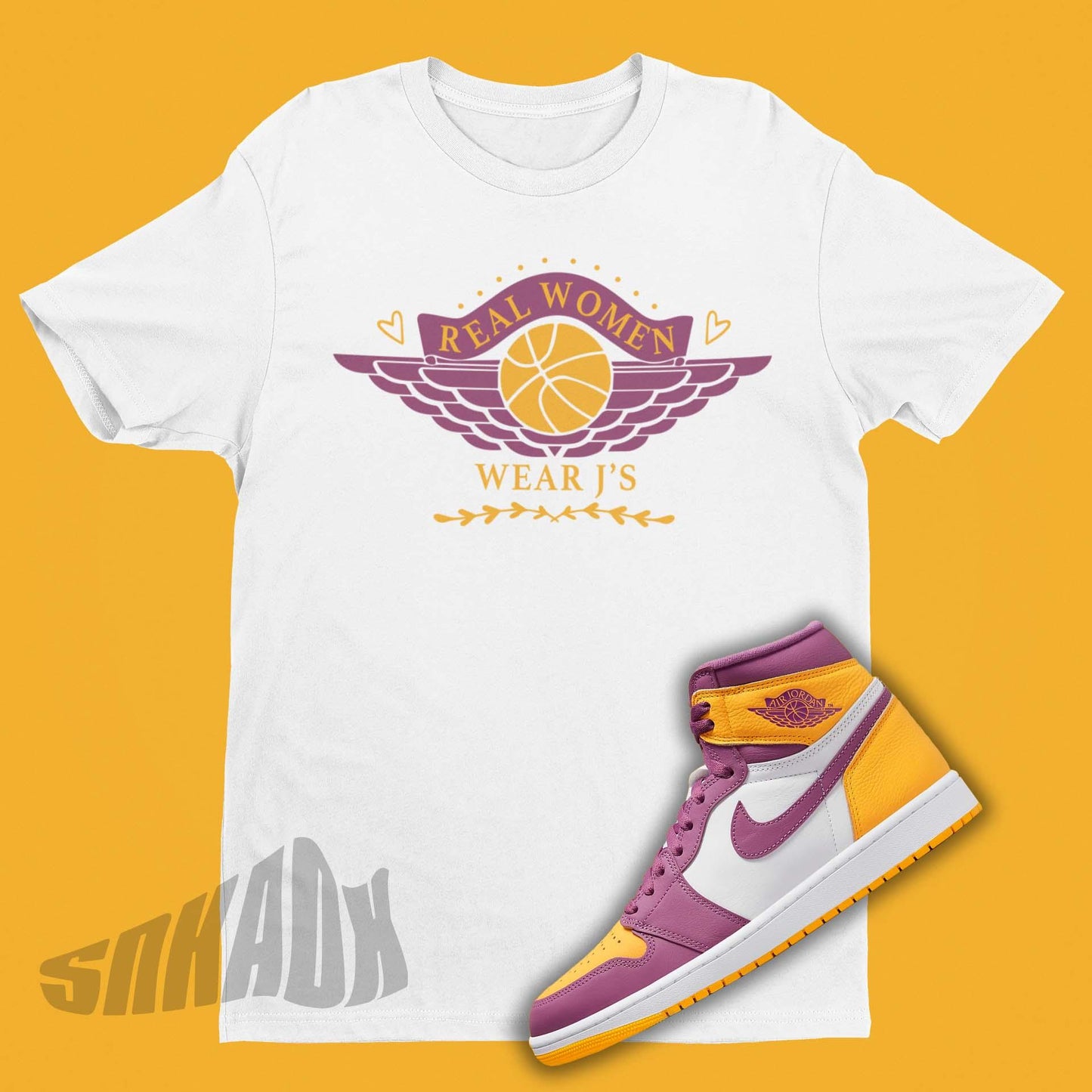 Air Jordan 1 Brotherhood Matching Shirt For Women