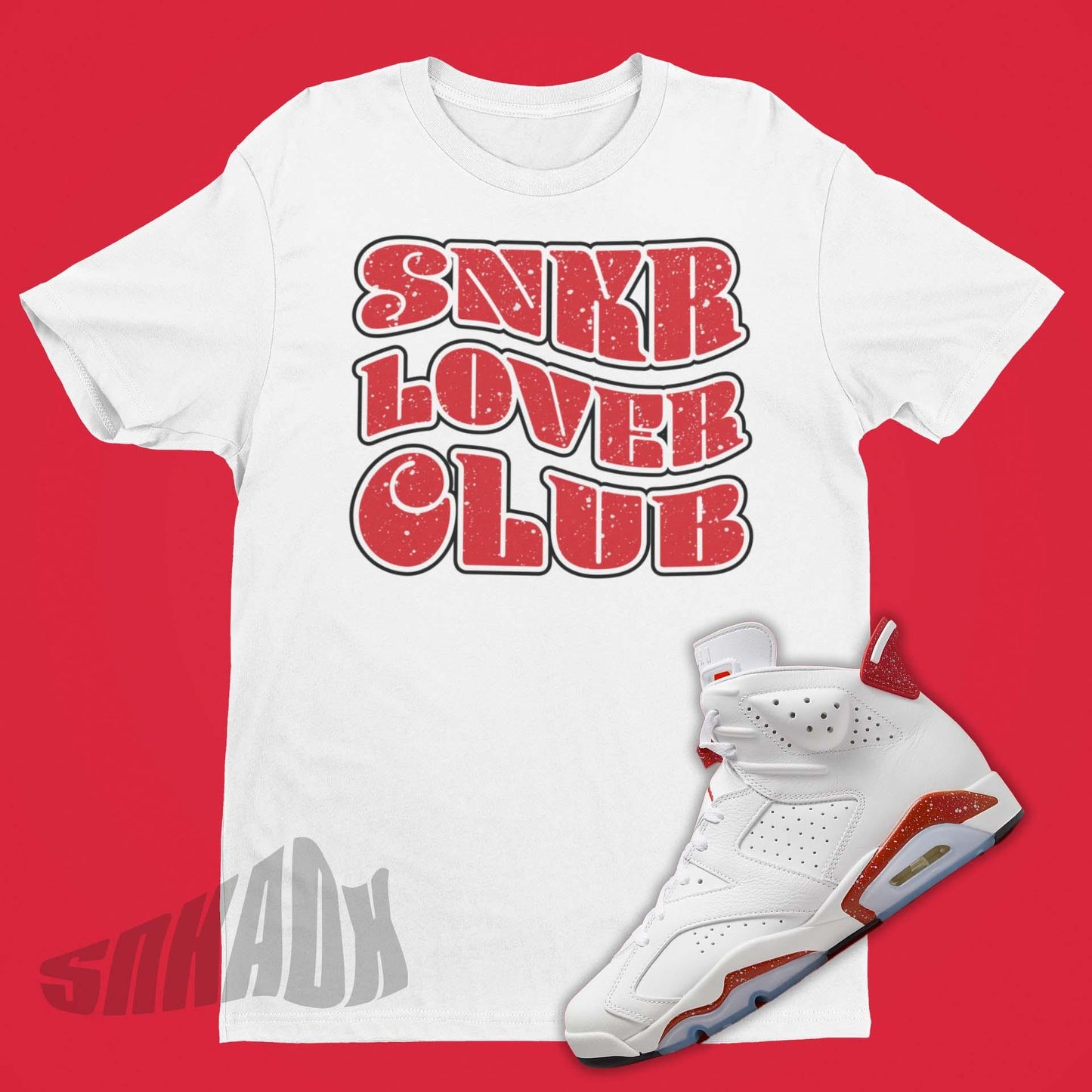 Shirt To Match Air Jordan 6 Red Oreo