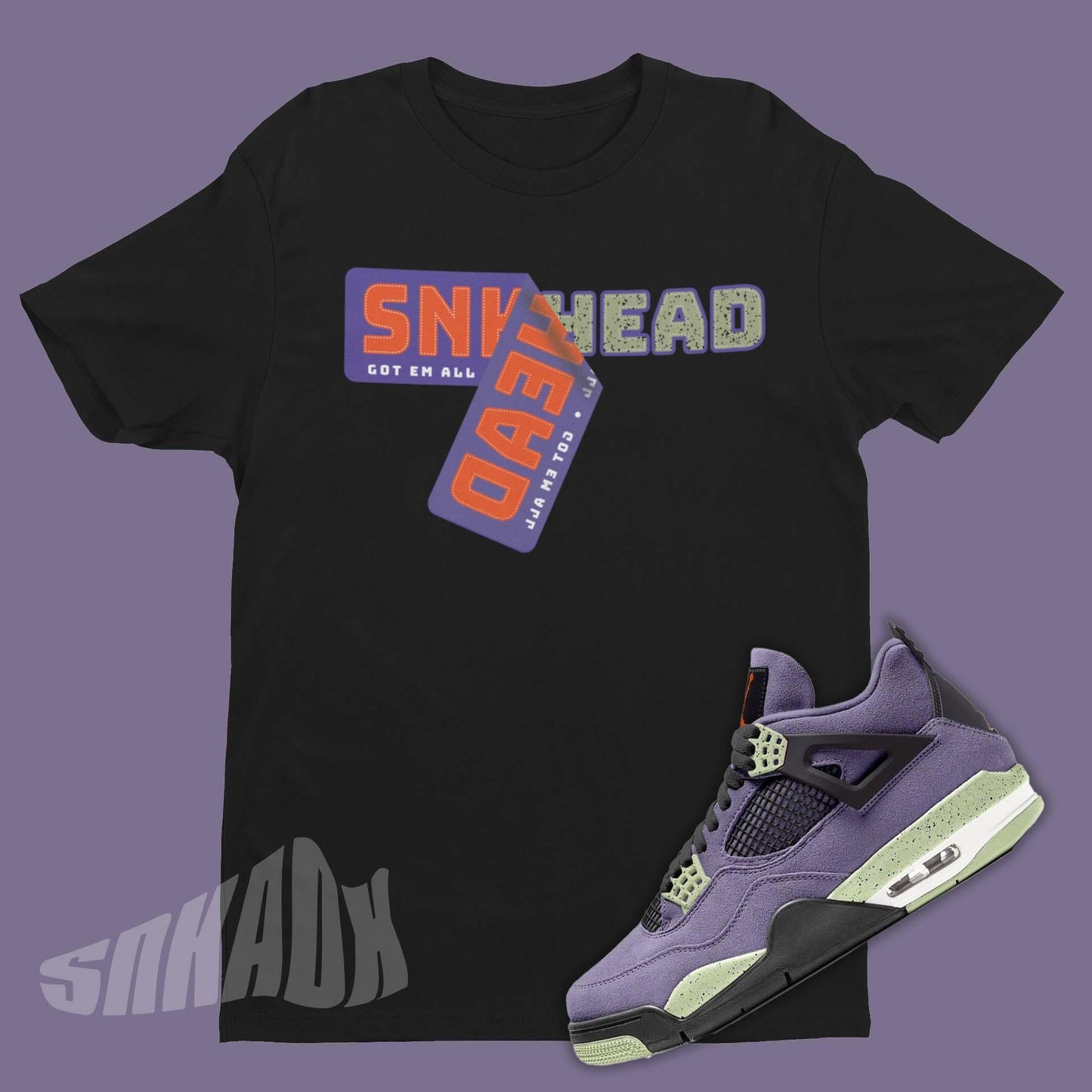 Sneaker Sticker Canyon Purple