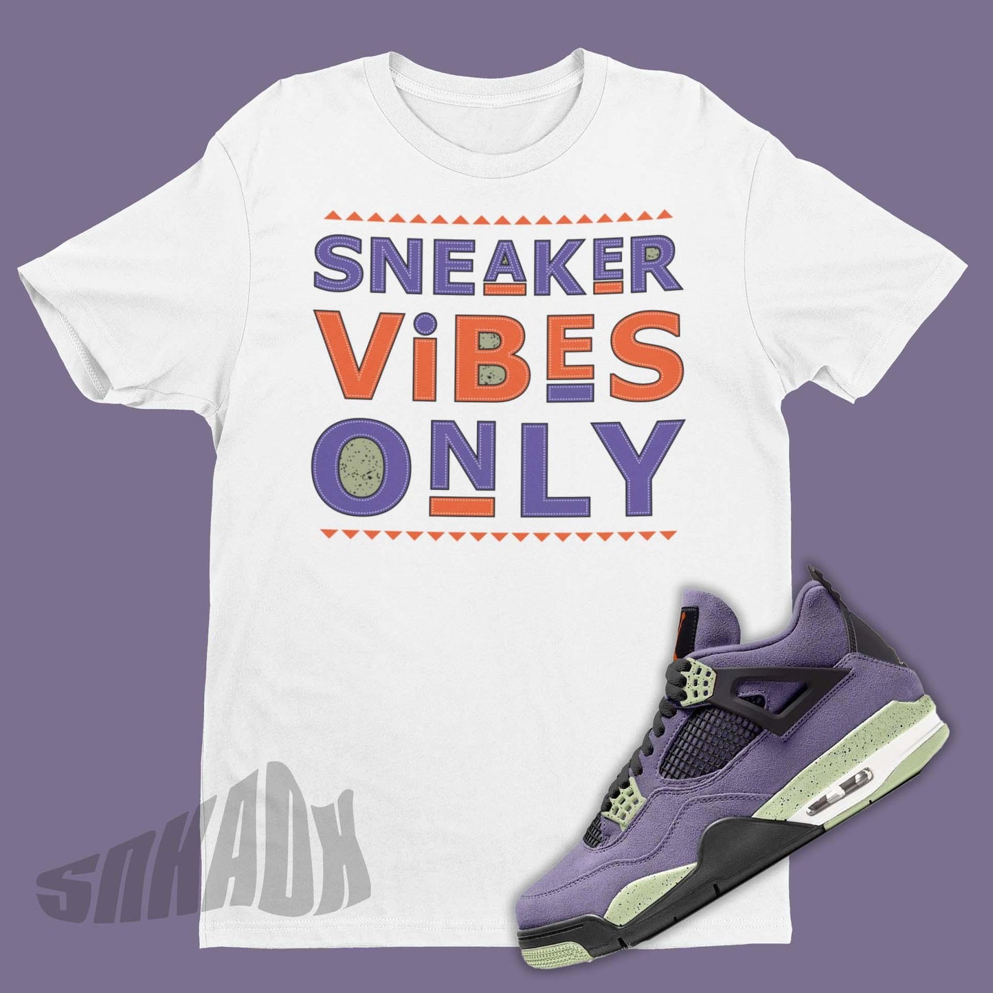 Sneaker Sticker Canyon white tee