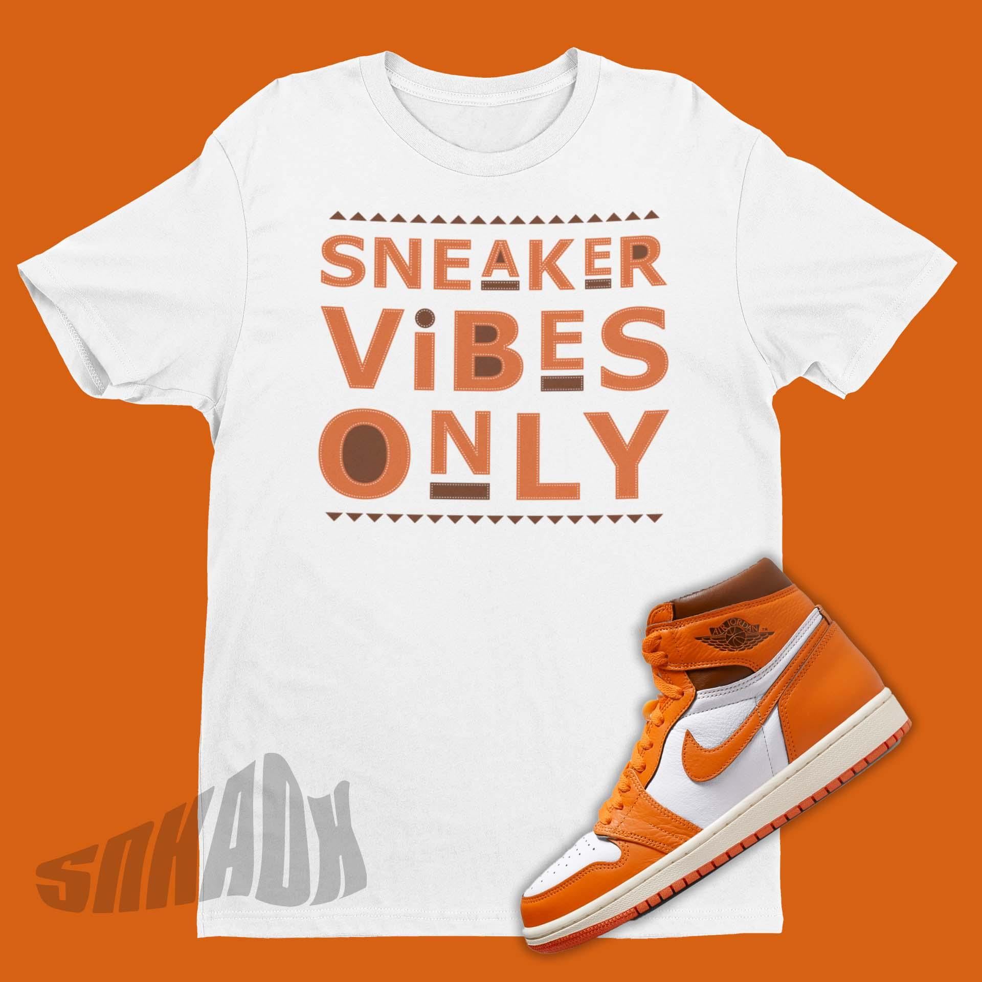 Air Jordan 1 High Starfish Sneaker Match Shirt - SNKADX