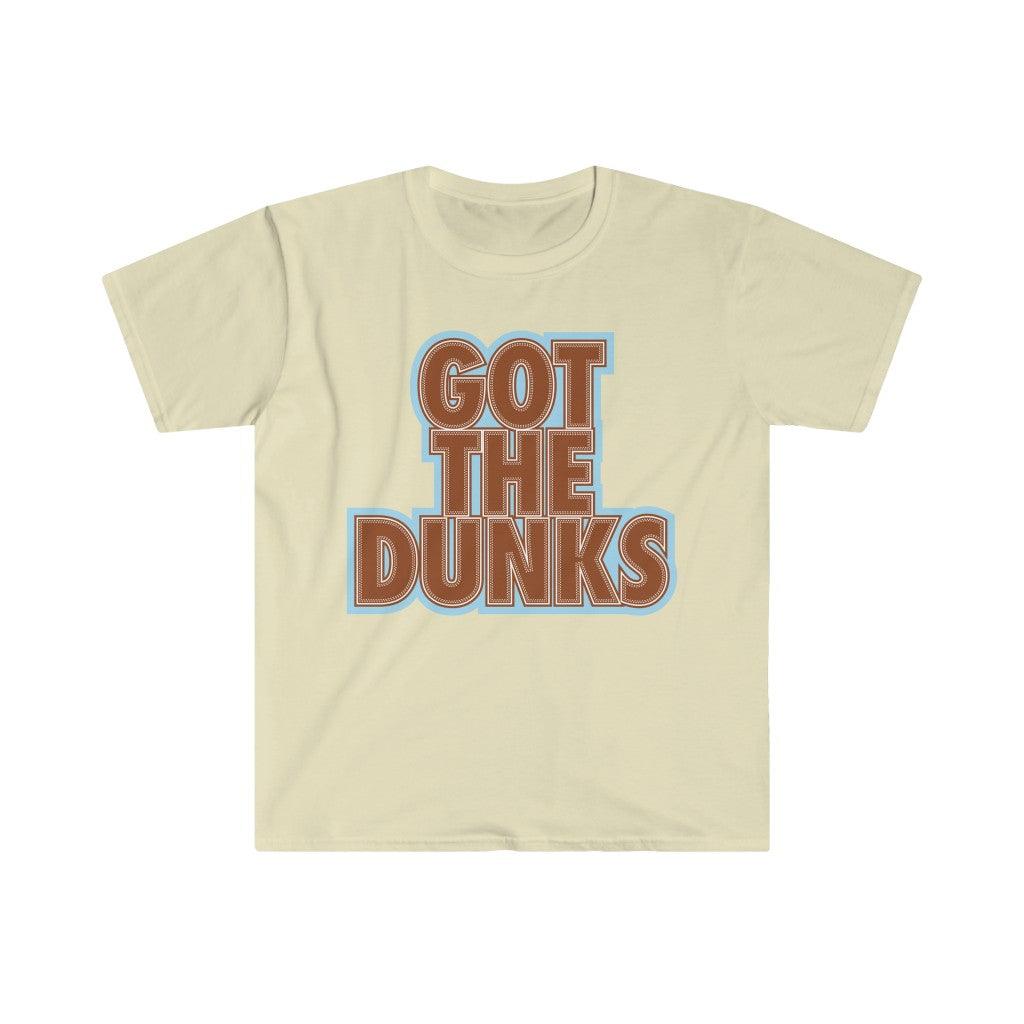 tan dunk match tee