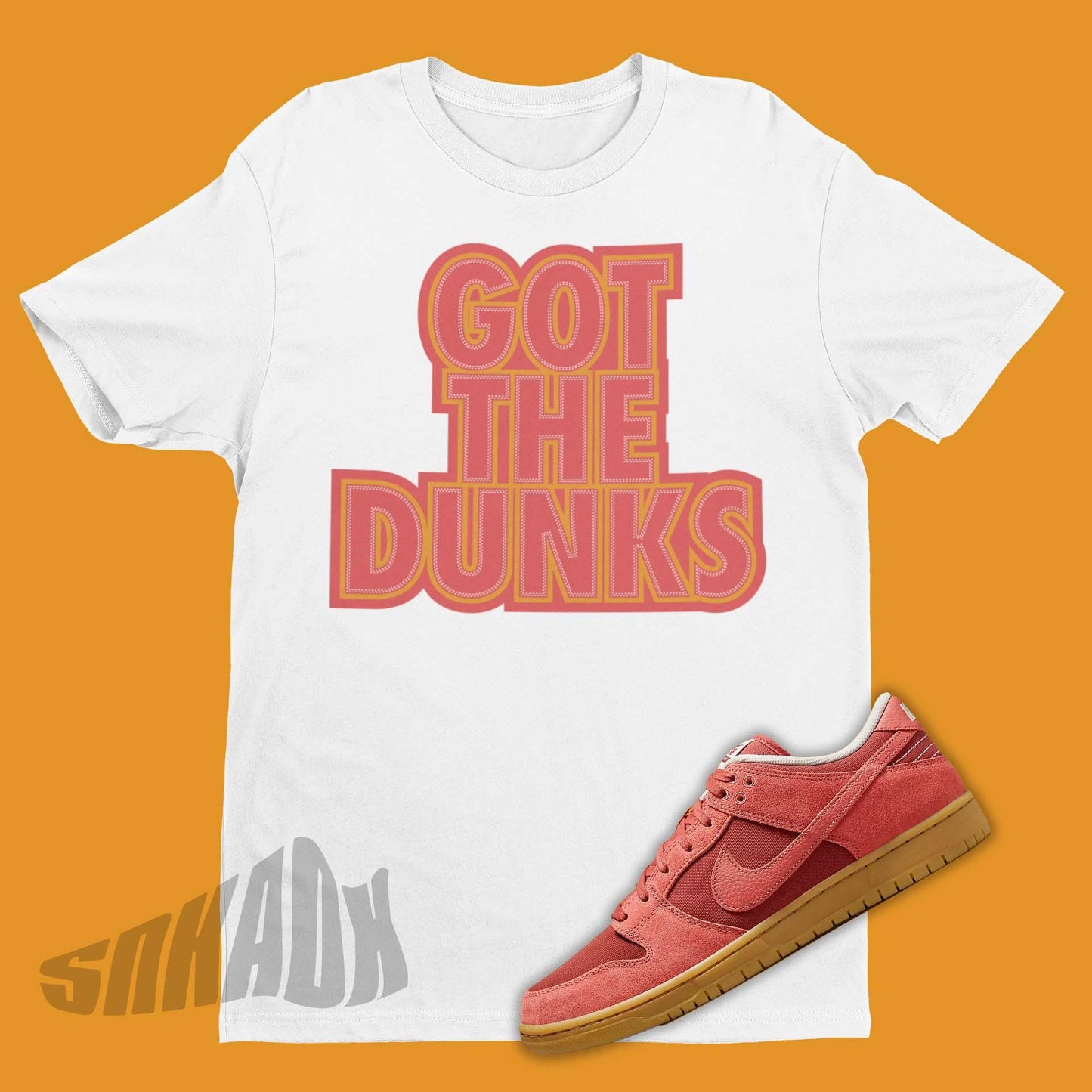 got em shirt nike dunk low adobe