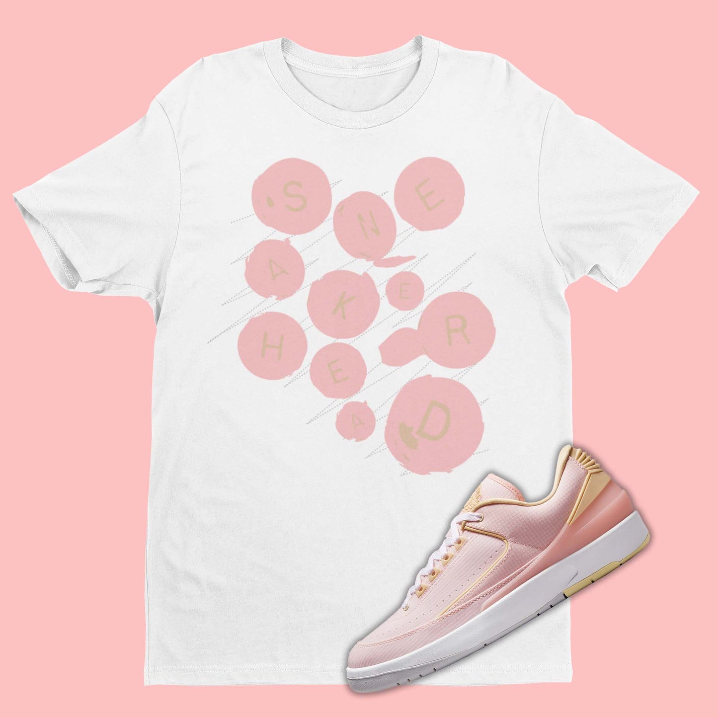 Air Jordan 2 Craft Atmosphere Seersucker matching shirt for sneakerheads