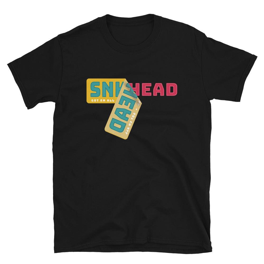 Sneaker Sticker Shirt To Match Air Jordan 1 Zoom CMFT Anthracite - SNKADX