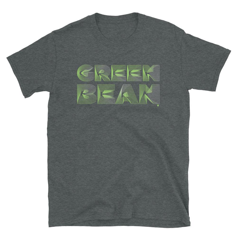 Jordan 5 green bean shirt.