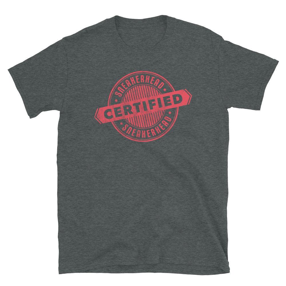Certified Sneaker Head Shirt To Match Air Jordan 4 Infrared 23 - SNKADX