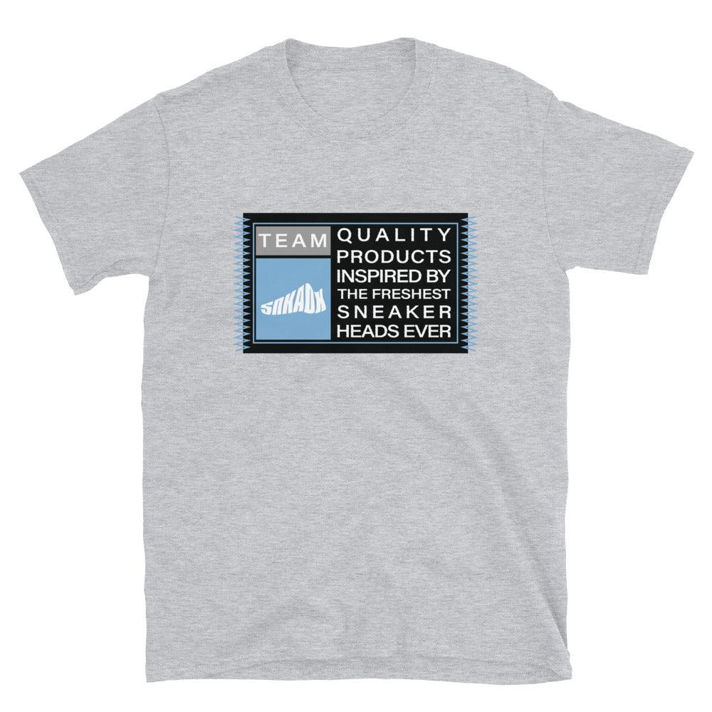 Sneaker Head Shirt to Match Air Jordan 6 UNC - SNKADX