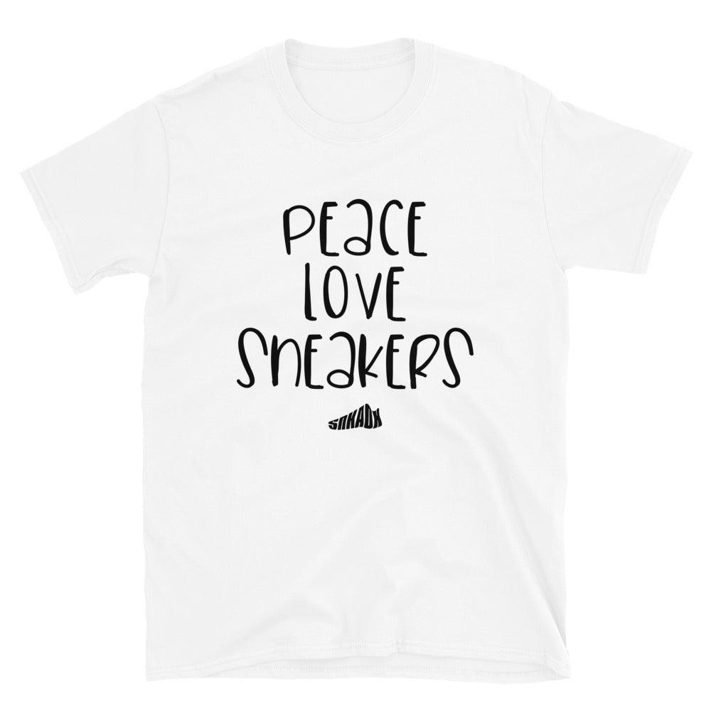Peace Love Sneakers Shirt To Match Nike Dunk Panda - SNKADX