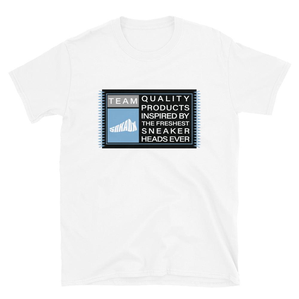 Sneaker Head Shirt to Match Air Jordan 6 UNC - SNKADX