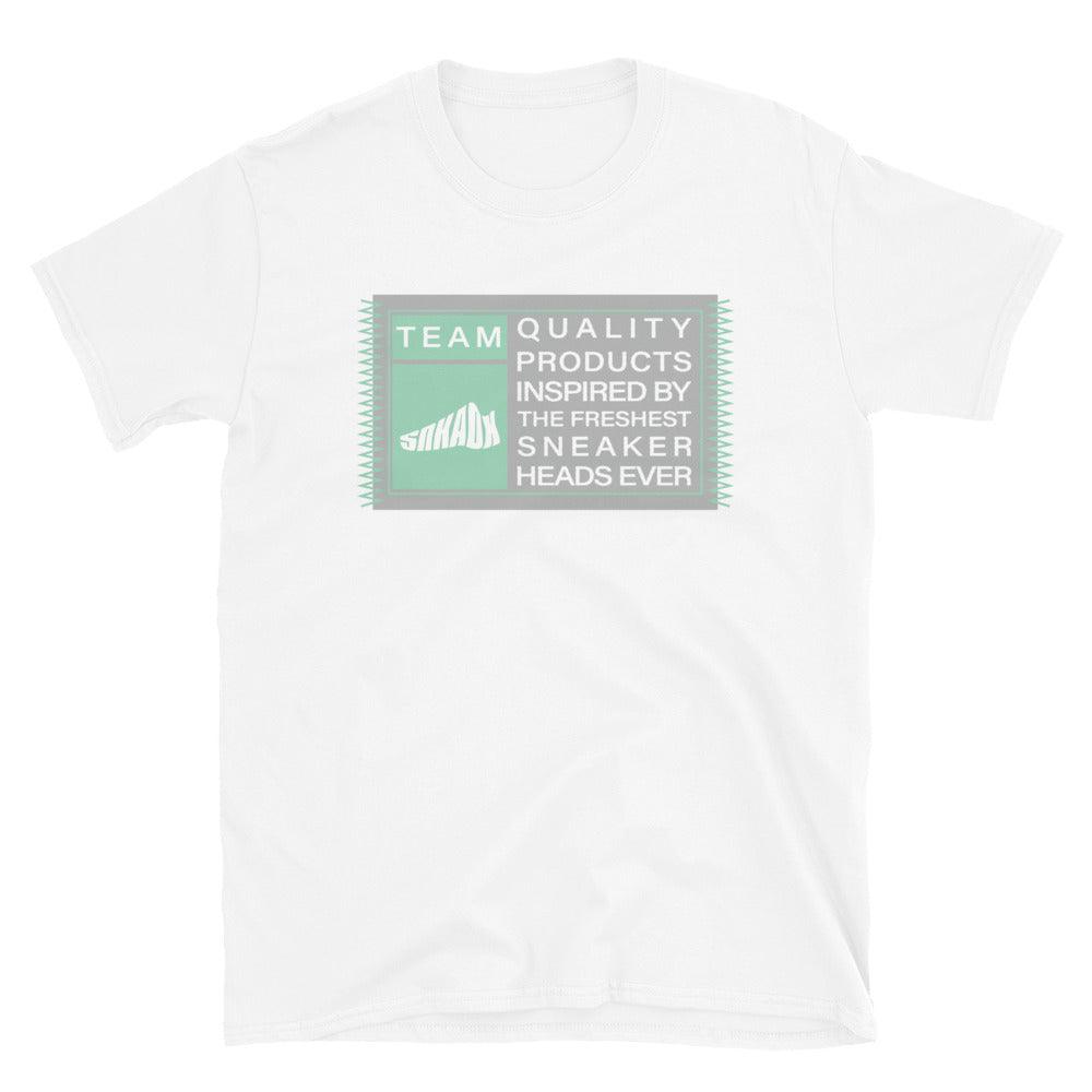 Sneaker Head Shirt to Match Air Jordan 6 Mint Foam - SNKADX