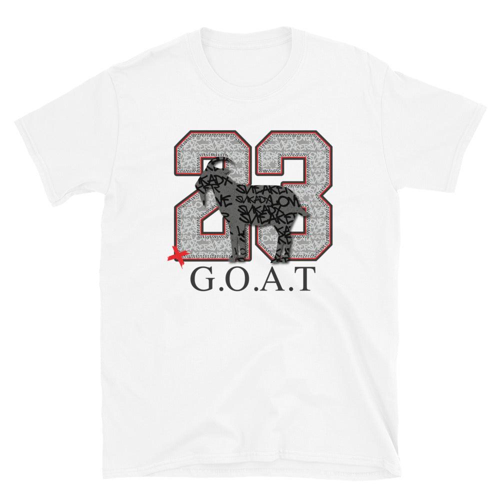 23 G.O.A.T Shirt to Match Air Jordan 1 Retro High OG Rebellionaire - SNKADX