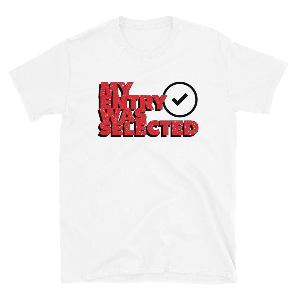 My Entry Was Selected Got Em Shirt To Match Air Jordan 6 Red Oreo - SNKADX