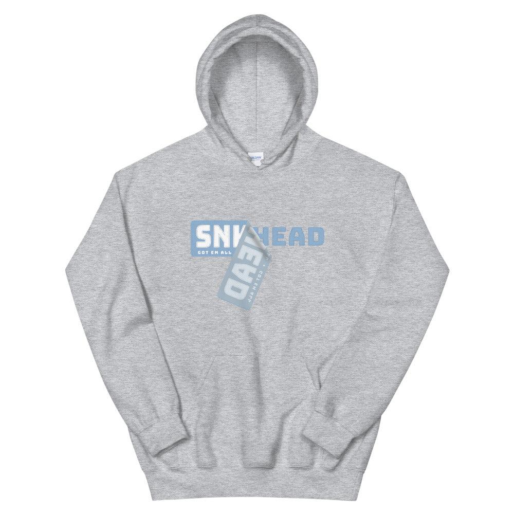 Sneakerhead Sticker Hoodie To Match Air Jordan 11 Cool Grey - SNKADX