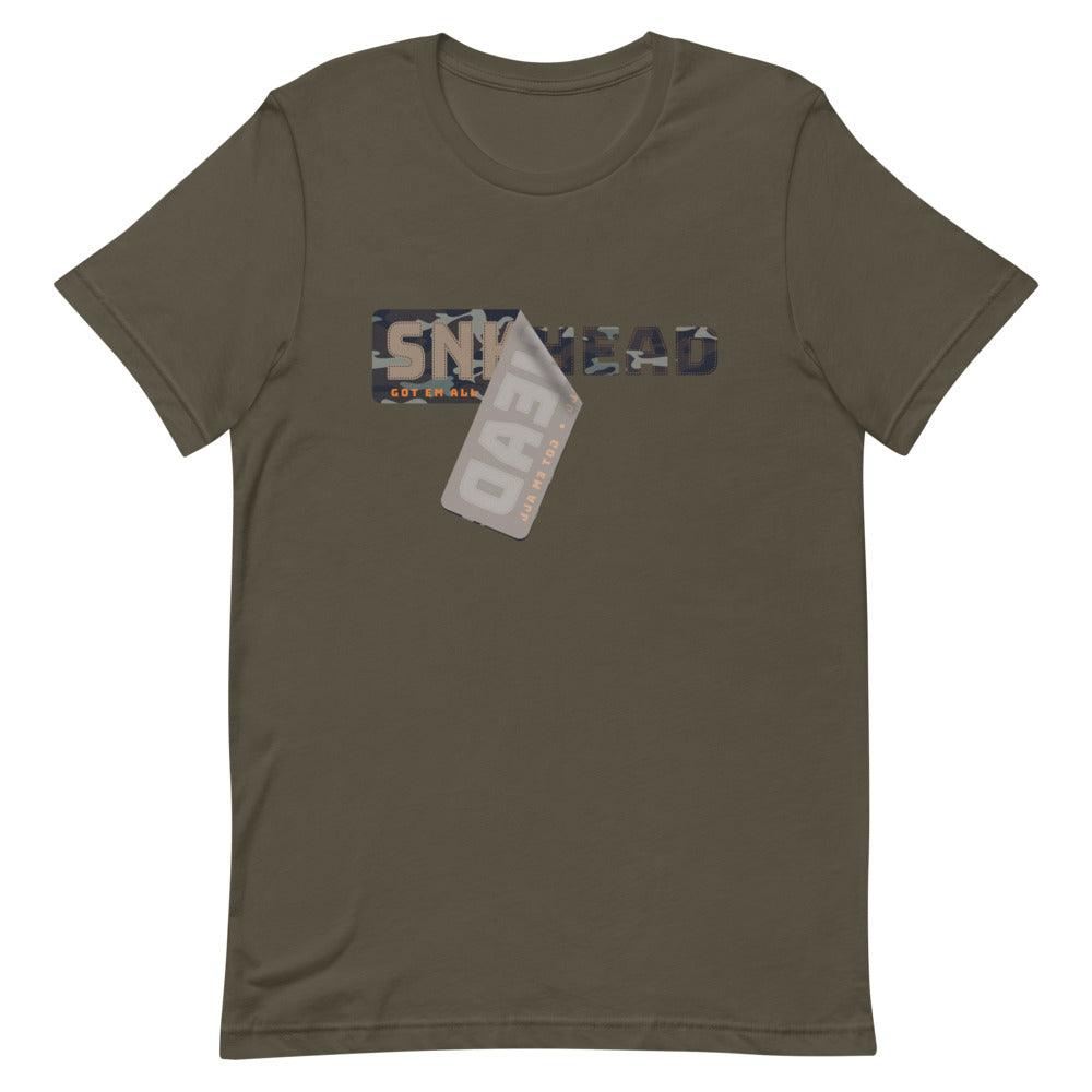 Sneakerhead Sticker Shirt To Match Air Jordan 3 Patchwork Camo - SNKADX