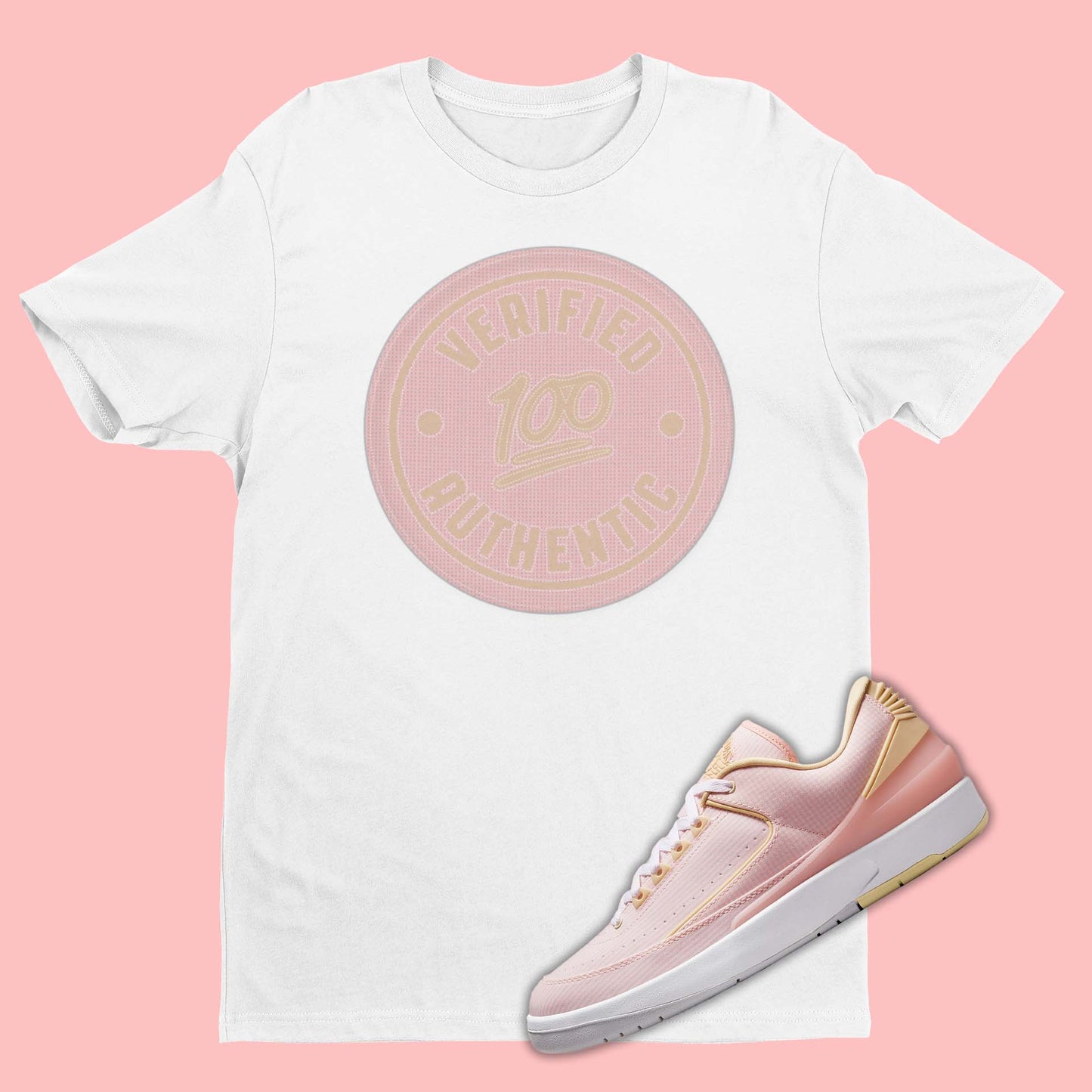 Air Jordan 2 Craft Atmosphere Seersucker matching shirt for sneakerheads