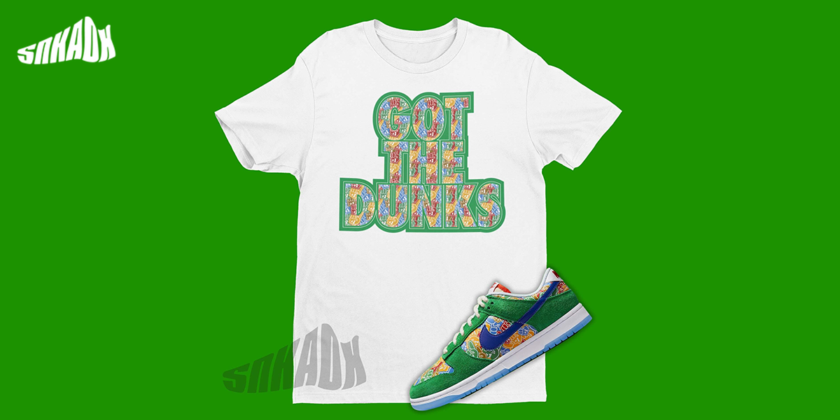 Match My Dunks: The Best T-Shirts to Complement Your Sneakers - SNKADX