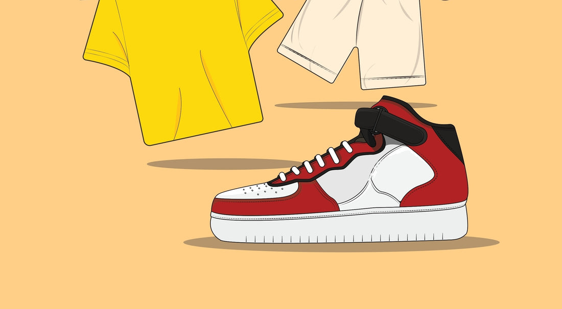 The ultimate guide to matching sneakers with clothes.