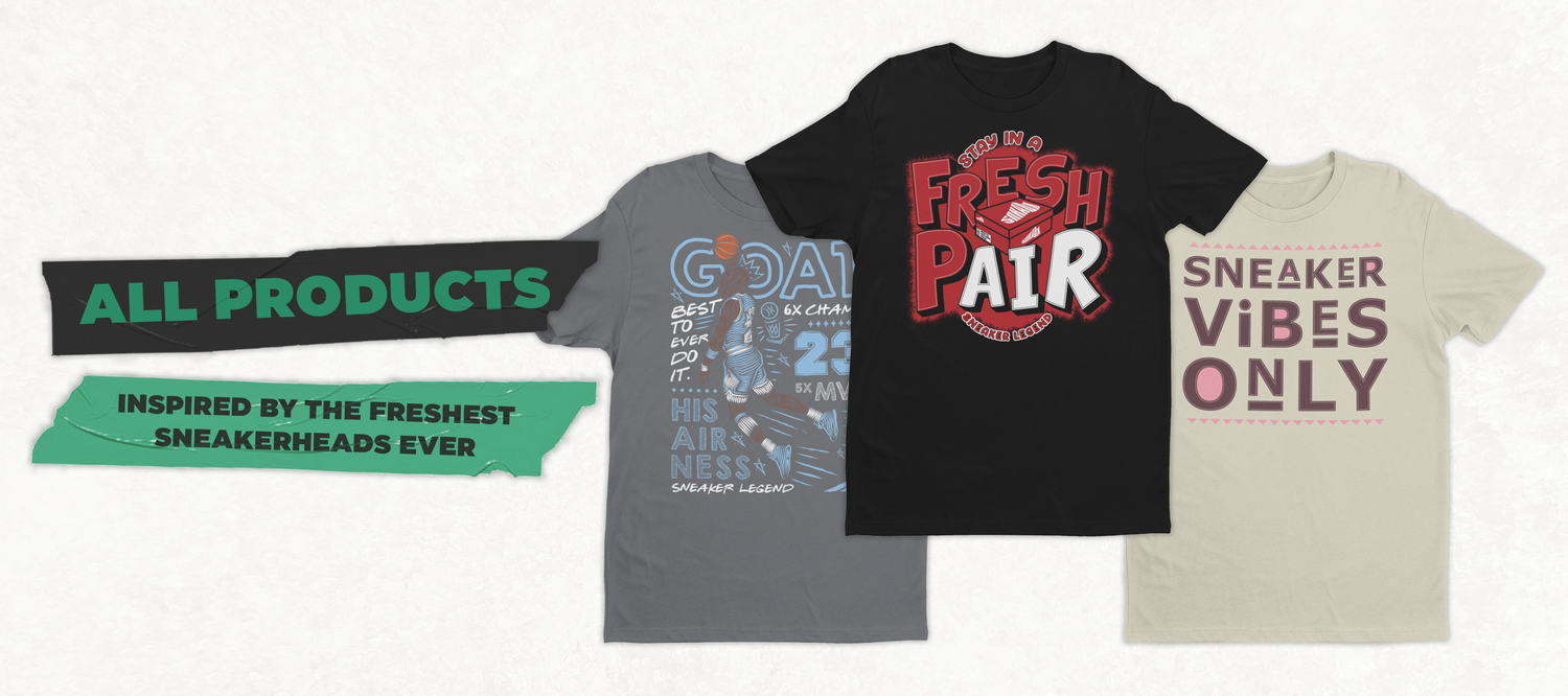 T-shirts to match sneakers