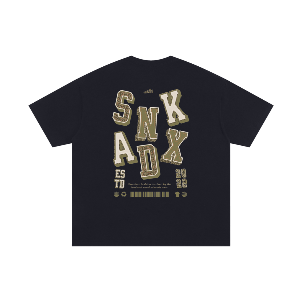 SNKADX Arch Heavyweight Oversized T-Shirt Matching Air Jordan 3 "Family Affair" Medium Olive