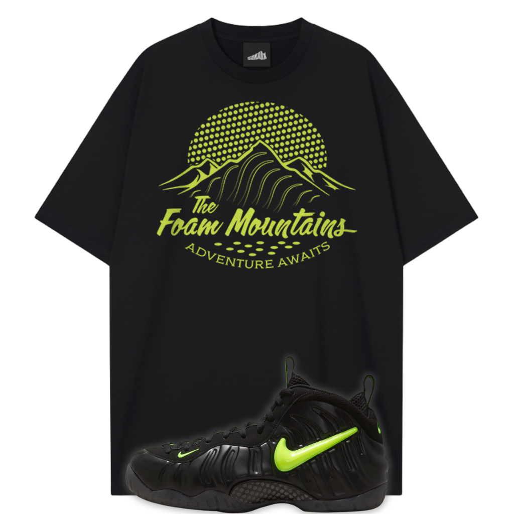 Foam Mountains Premium T-Shirt Matching Foamposite Pro Voltage