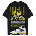 Bee Tee Matching Air Jordan 4 Tour Yellow