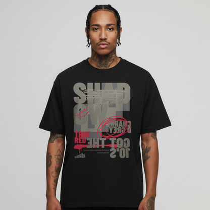 Shadow 10 Oversized T-Shirt Matching Jordan 10 Shadow