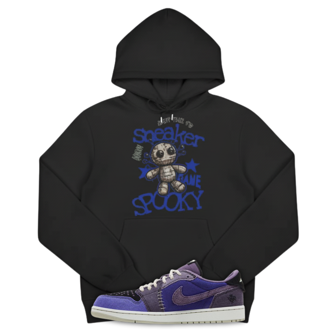 Sneaker Game Spooky Hoodie – Matches AJ 1 Voodoo Alternate | SNKADX