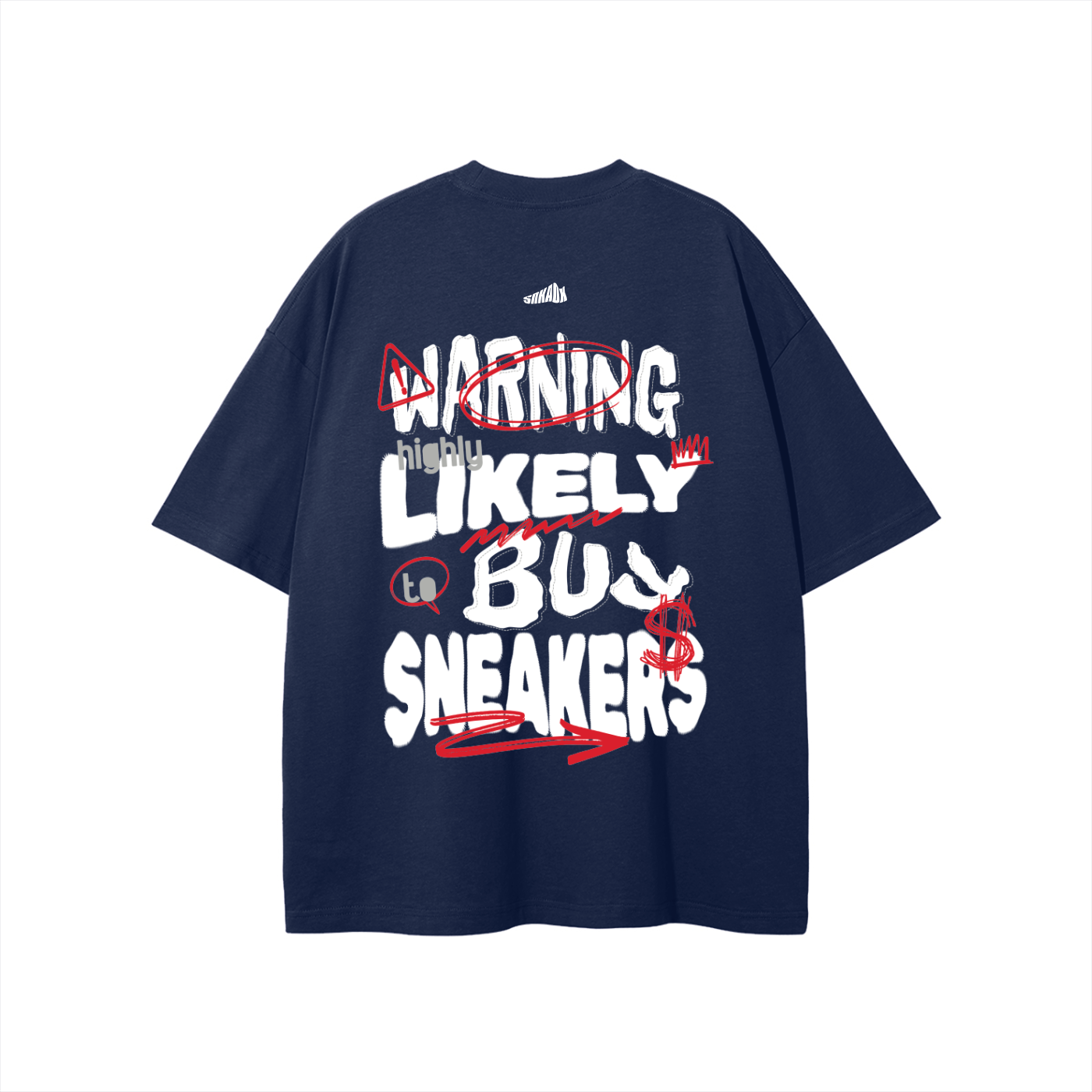 Warning Likely To Buy Sneakers Heavyweight T-Shirt Matching Jordan 12 French Blue