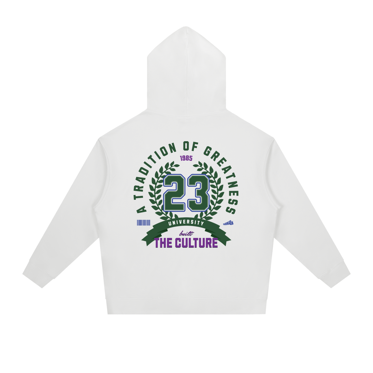 SNKADX Arch Heavyweight Drop-Shoulder Hoodie Matching Jordan 12 Bucks