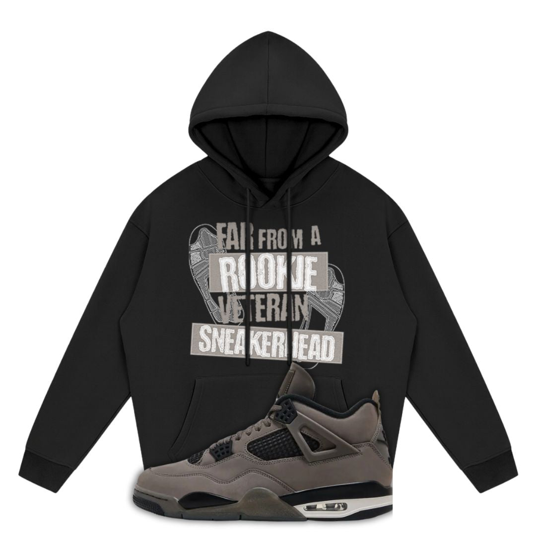 Veteran Sneakerhead Hoodie Matching Air Jordan 4 Cave Stone
