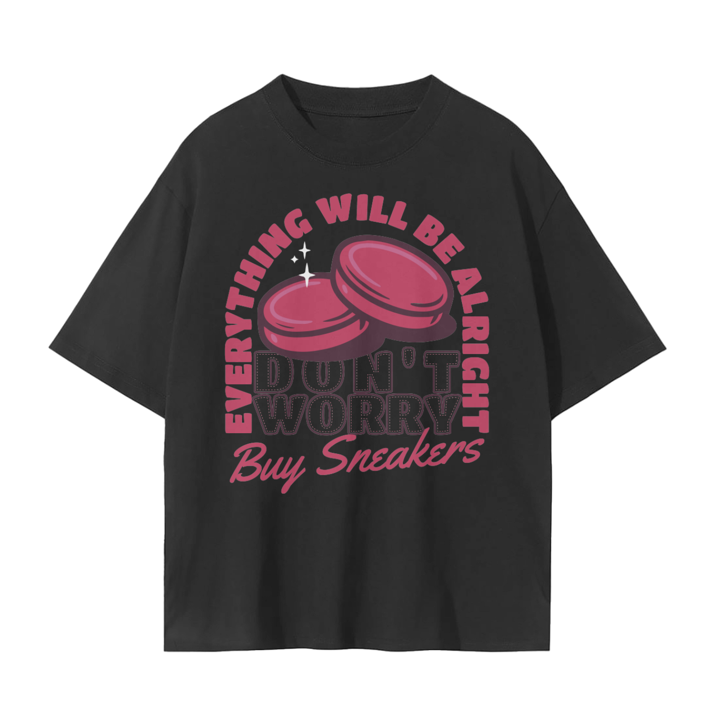 Don't Worry Buy Sneakers Heavyweight T-Shirt Matching Air Foamposite One Cough Drop