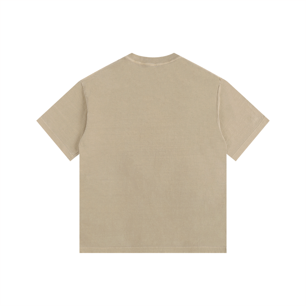 Fresh To The Max Vintage Washed Oversized Cotton T-Shirt Matching Air Max 90 Shadow Brown